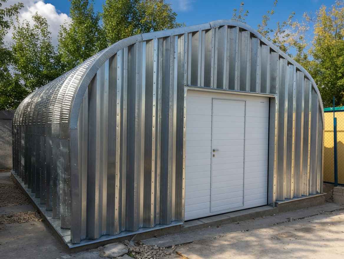 Сборно-разборные арочные ангары из металлоконструкций — примеры конструкций и покрытий
